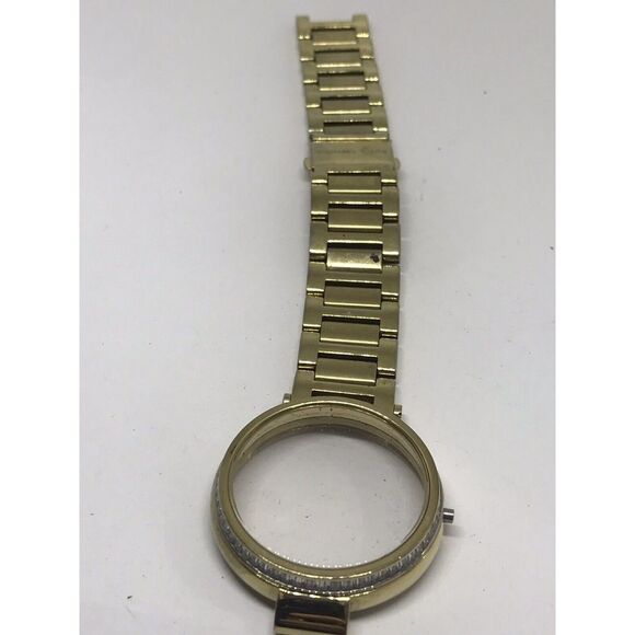 Michael Kors MK Watch Band Bracelet Links Case Woman’s Parts Used 20mm Z406 - Picture 1 of 5
